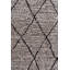 Tapis noir et blanc Orpheus