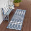 Tapis extérieur bleu Traliccio-1223618366