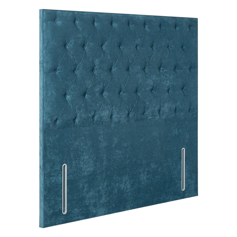 Upholstered Headboard, Double (4'6'), Emerald, Kensington