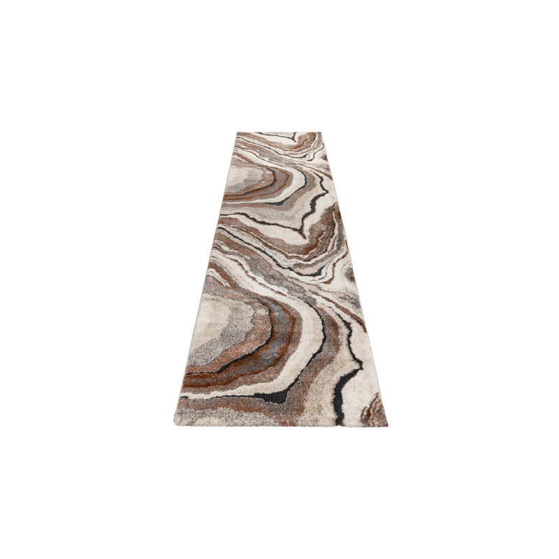 Darries Abstract Area Rug, Runners 80 x 300 cm
