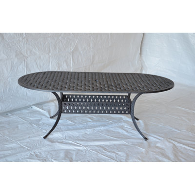 Nola Metal Dining Table by Darby Home Co