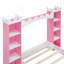 Lit plateforme en bois de style château avec tablette de rangement, lit simple Dreamy-115900819