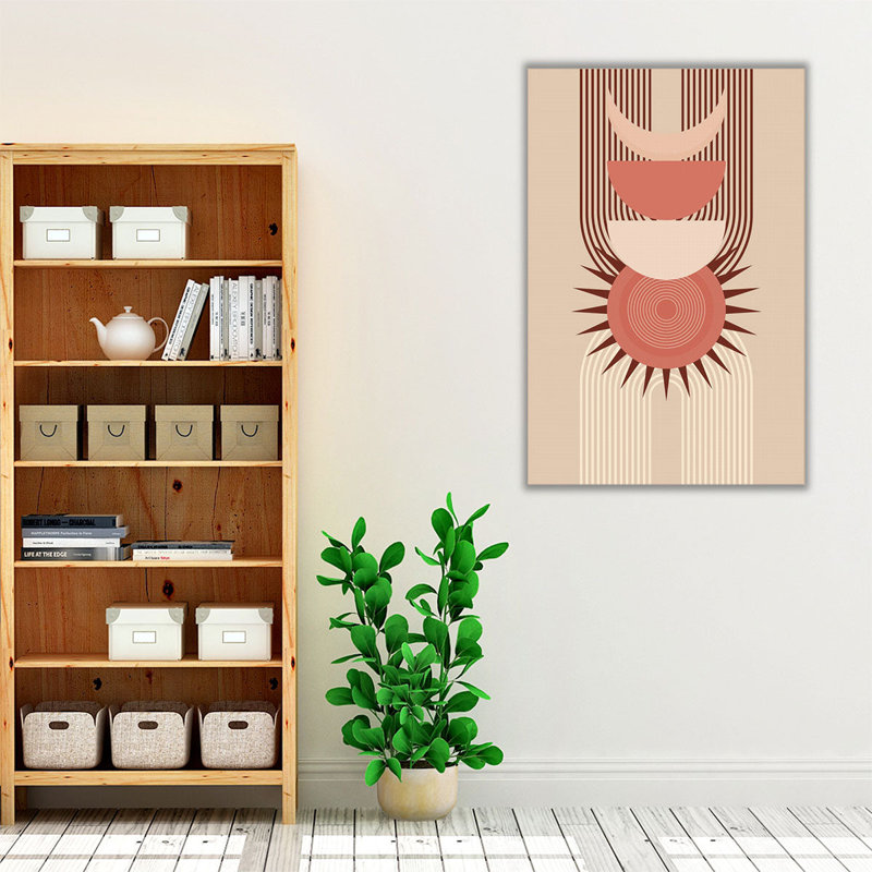 «Sunlight In Abstract», reproduction d'art sur toile, H 18 po x l 12 po
