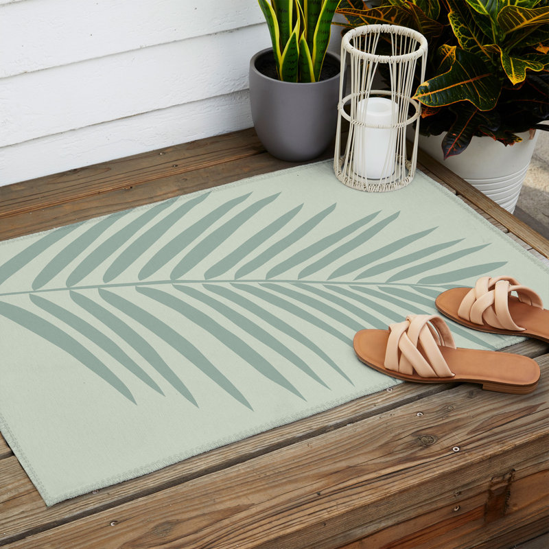 Floral Indoor Rug, Rectangle 2' x 3'