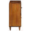 Solid Wood Rectangle Accent Cabinet