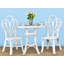 Chaise d'appoint blanche