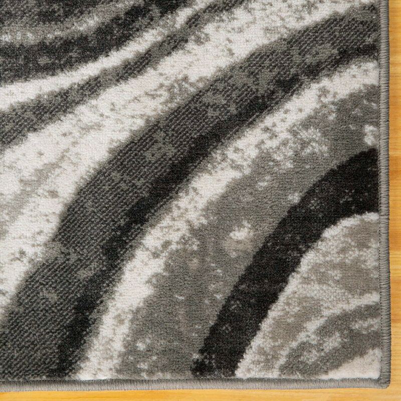 Tapis intérieur / extérieur en laine Atiyana, Tapis de couloir 2 pi x 8 pi