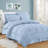 Dobby Stripe Embossed Bed In a Bag Comforter Set-1019769228-1063245752