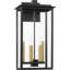 Lanterne murale d'extérieur noire 4 lumières Westerly-103559394