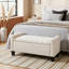 Jade Upholstered Ottoman Storage Bench-113911390