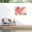 Toile d'extérieur Sheila Golden-87945166