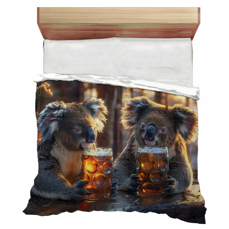 Scène d'édredon Koalas Bedding, Édredon grand