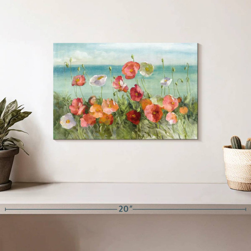 Harnek Coastal Poppies Light, H 8 po x l 12 po
