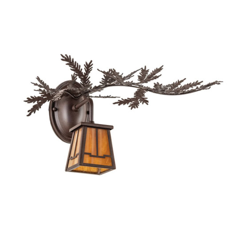 Pine Branch 1 - Light Armed Sconce