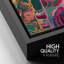 «Bright Bright BCBG», impression sur toile encadrée, impression sur toile-107907665-107907668