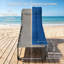 Ensemble de 2 chaises longues d'extérieur confortables, chaise longue pliante ajustable et chaises longues pliantes