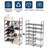 20 Pair Shoe Rack