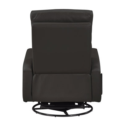Fauteuil inclinable et pivotant, noir