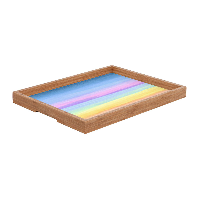 Plateau de table repose-pieds/café arc