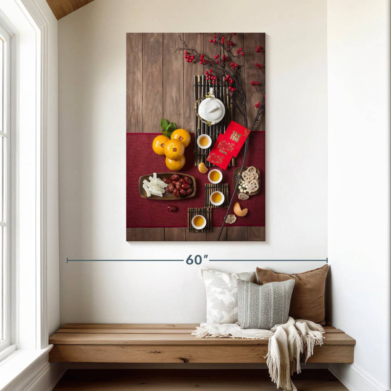 Yarlin Chinese New Year Spread, 48" H x 32" W