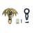Palm Tree Push Button Doorbell-15024111