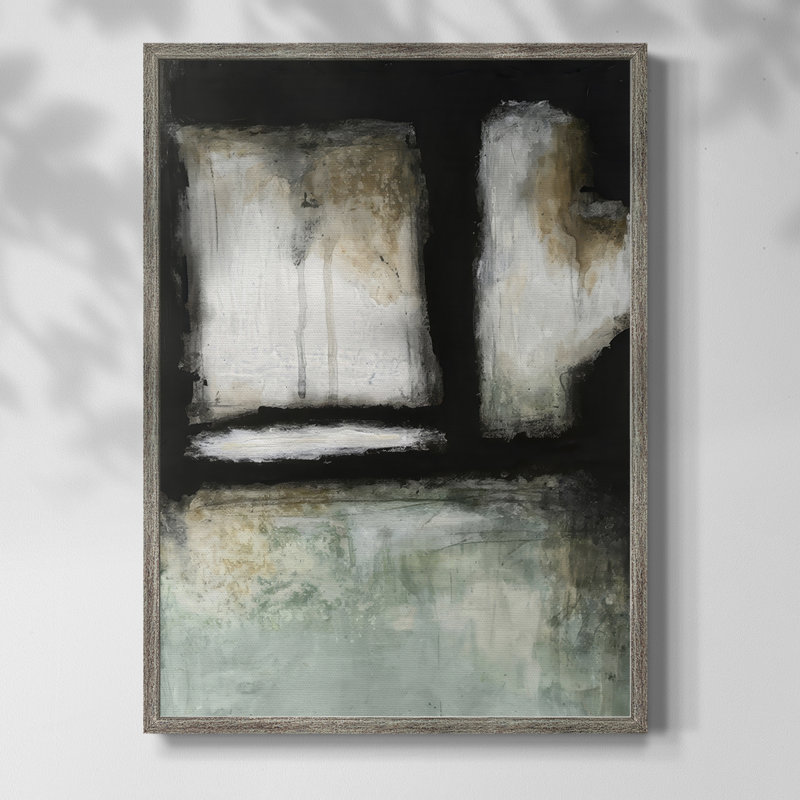 Penumbra IV Framed Print - Solid Wood, 11" H x 9" W
