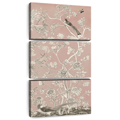 Blush chinoiserie I