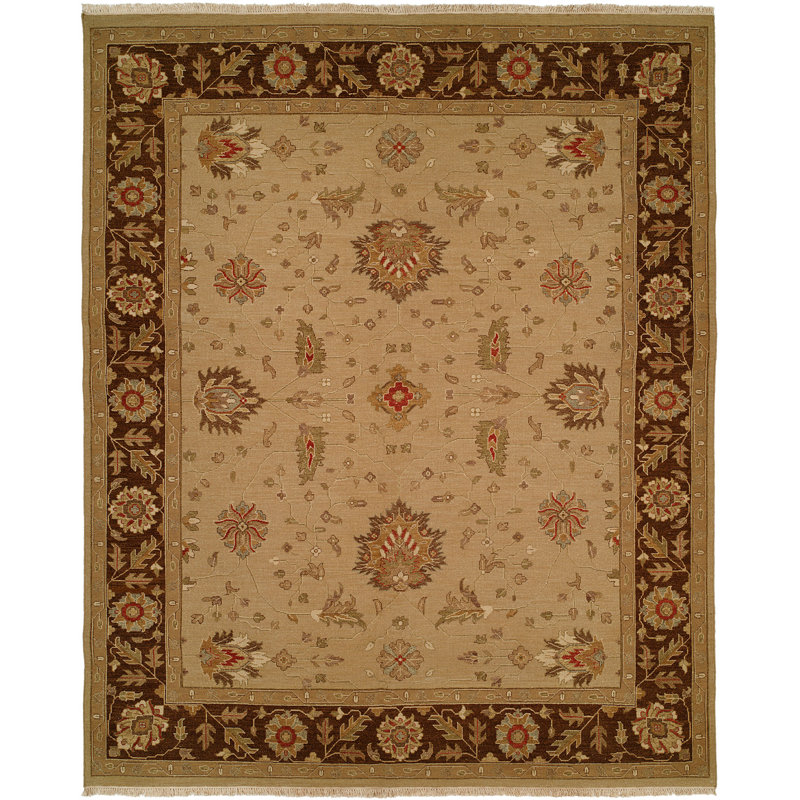 Dhenkanal Wool Oriental Indoor Rug, Rectangle 2' x 3'