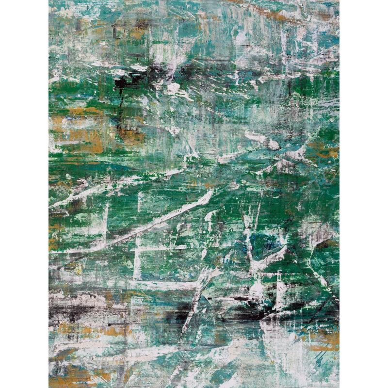 John Beard CollectionS Green Goddess II On Giclee Canvas Hand Embellished Art, 30" H x 24" W x 1" D, Unframed
