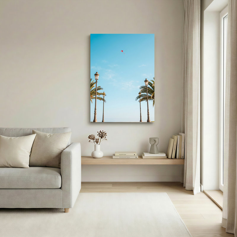 Ensemble de 1 tableau sur toile « Cerf-volant céleste », H 40 po x l 28 po, Toile tendue