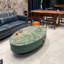 Table basse en marbre avec plateau télé