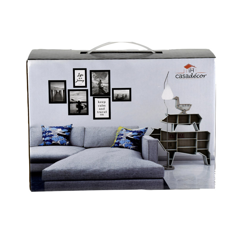 Black Picture Frame with Mat