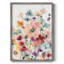 Poppies and Sweetpeas Framed Print - Solid Wood-620415959