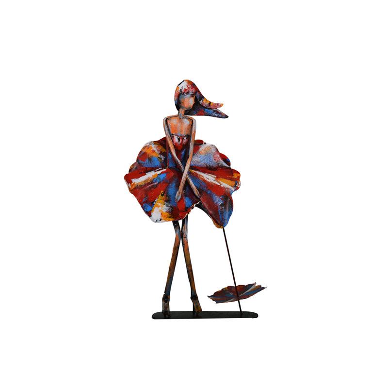 Hammersdale People Figurines & Sculptures, Red/Blue/Yellow