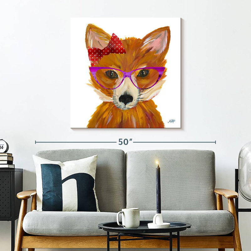 Ashelle Very Foxy, 30" H x 30" W