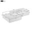 Canapé modulaire 116,6 po-562141785