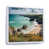 White Floater Framed