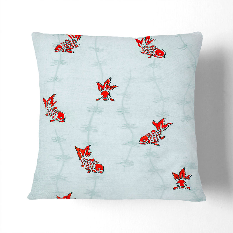 Square Throw Cushion, 40cm H x 40cm W x 15cm D, Black