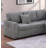 Modern Style Soft Textured 3Pc Convertible Sectional Reversible Storage Pull Out Bed USB Port Smoke Finish Primary Living Room Pillow Included-488598053