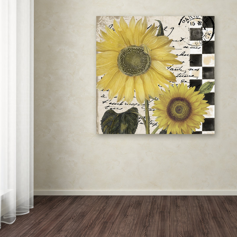 "Jadaya Late Summer I" par Color Bakery, impression sur toile tendue, H 24 po x l 24 po x P 2 po