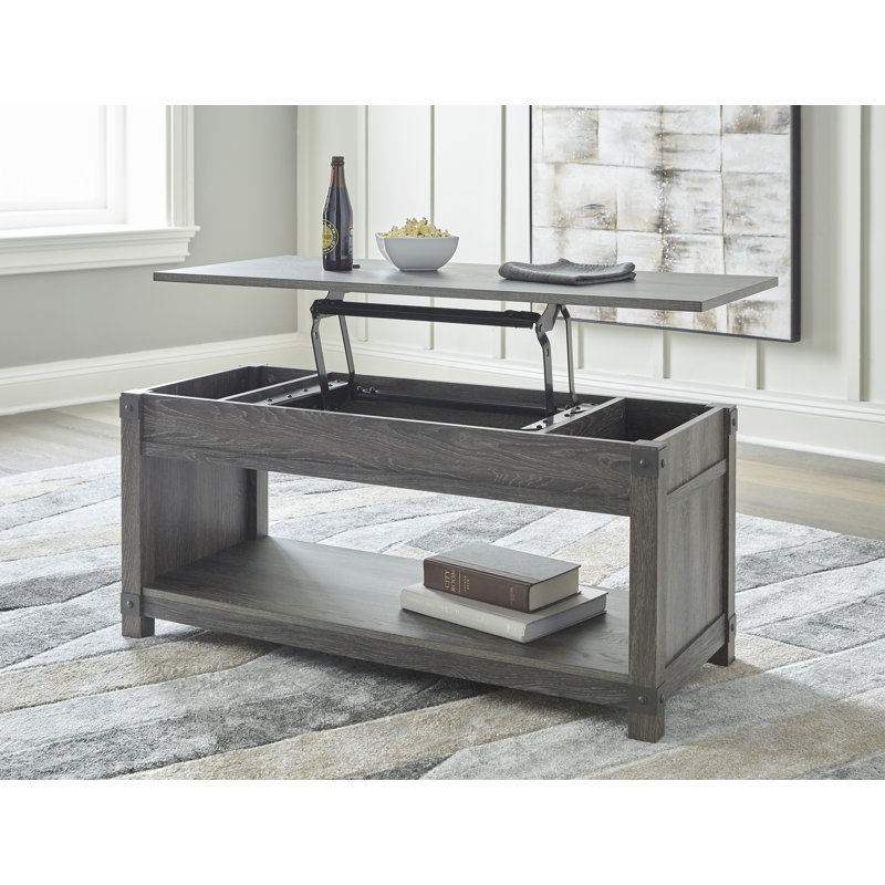Table basse à plateau relevable Freedan