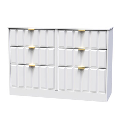 Besian 115cm W 6 - Drawer Chest of Drawers