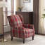 Imogen Linen Blend Wing Chair Recliner-2138401660