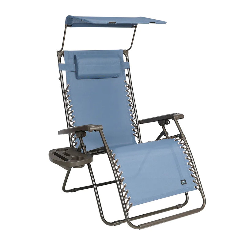 Chaise de patio Jorgea, Bleu