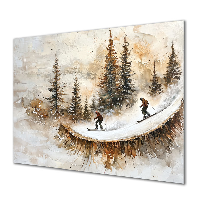 «Summit Gliders», impression d'art moderne sur métal, H 24 po x l 32 po