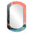 Minimal Collage Modernist Architecture - Abstract 3D Shapes Irregular Modern Large Wall Mirror-1076313131