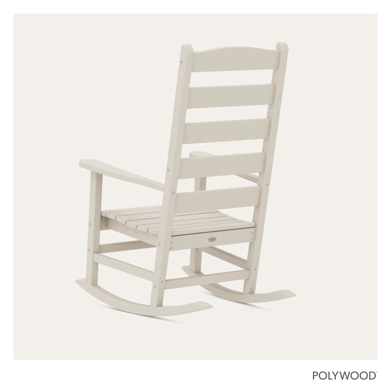 POLYWOOD Rocker Rocking Chair, Sand