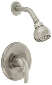 Ensemble de garniture de douche uniquement avec pomme de douche 1,75 gallons par minute Proflo Alvord, Nickel brossé