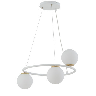 Zella 3 - Light Unique/Statement Pendant