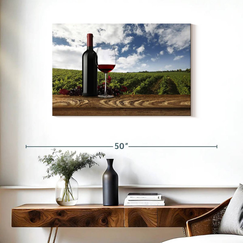 Yarlin Wine At The Vineyard, H 24 po x l 36 po